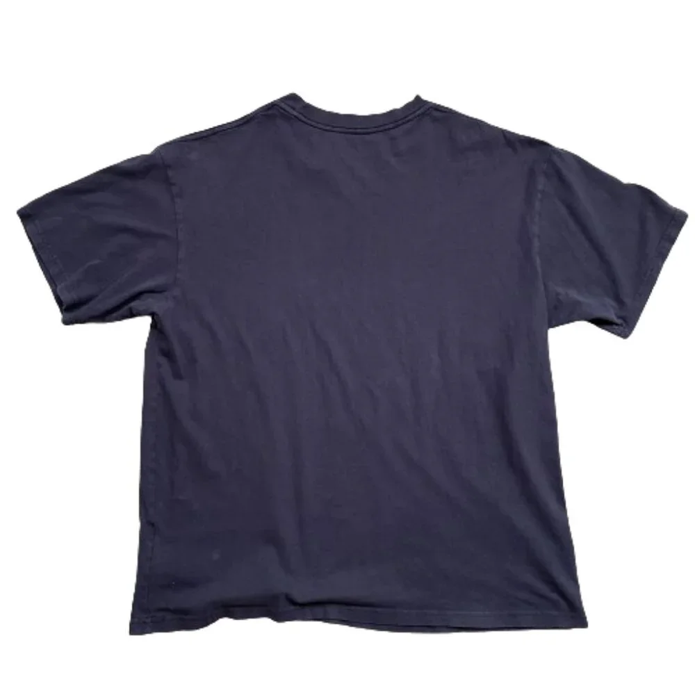 Cotton On Skate Fit Navy & Loose Fit Black t-shirts - Picture 3 of 7